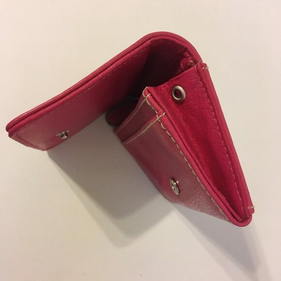 Purse Wallet Key Chain Avon Draw String Handbag Dragonfly Clutch Ungaro Logo - Picture 11 of 15